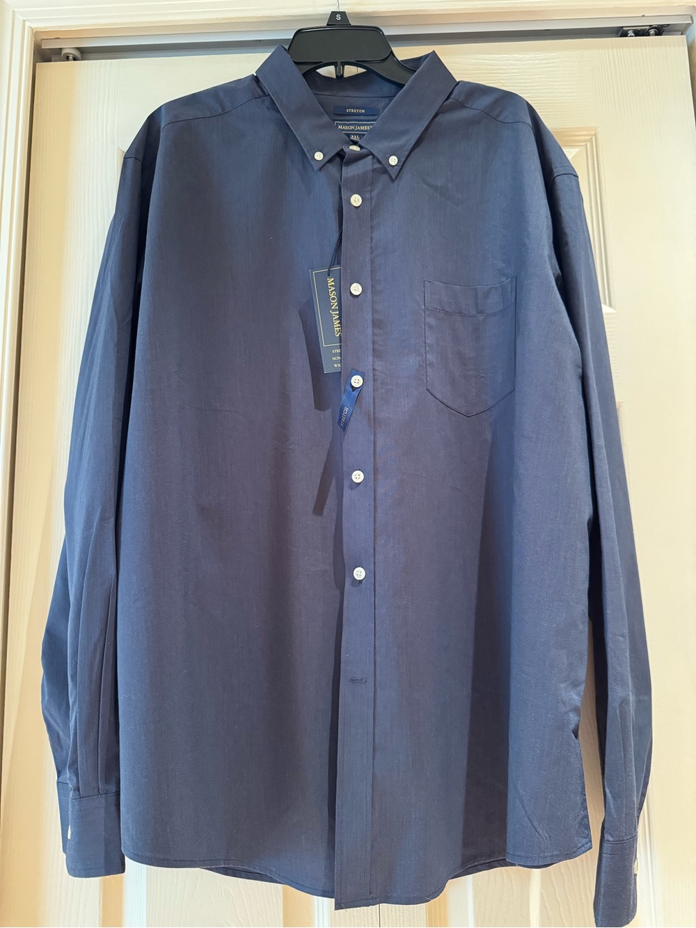 madison james Men's Button-Down Shirt in Navy